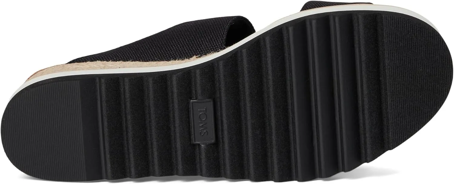 TOMS Women's Diana Mule Bukle Wedge Sandal