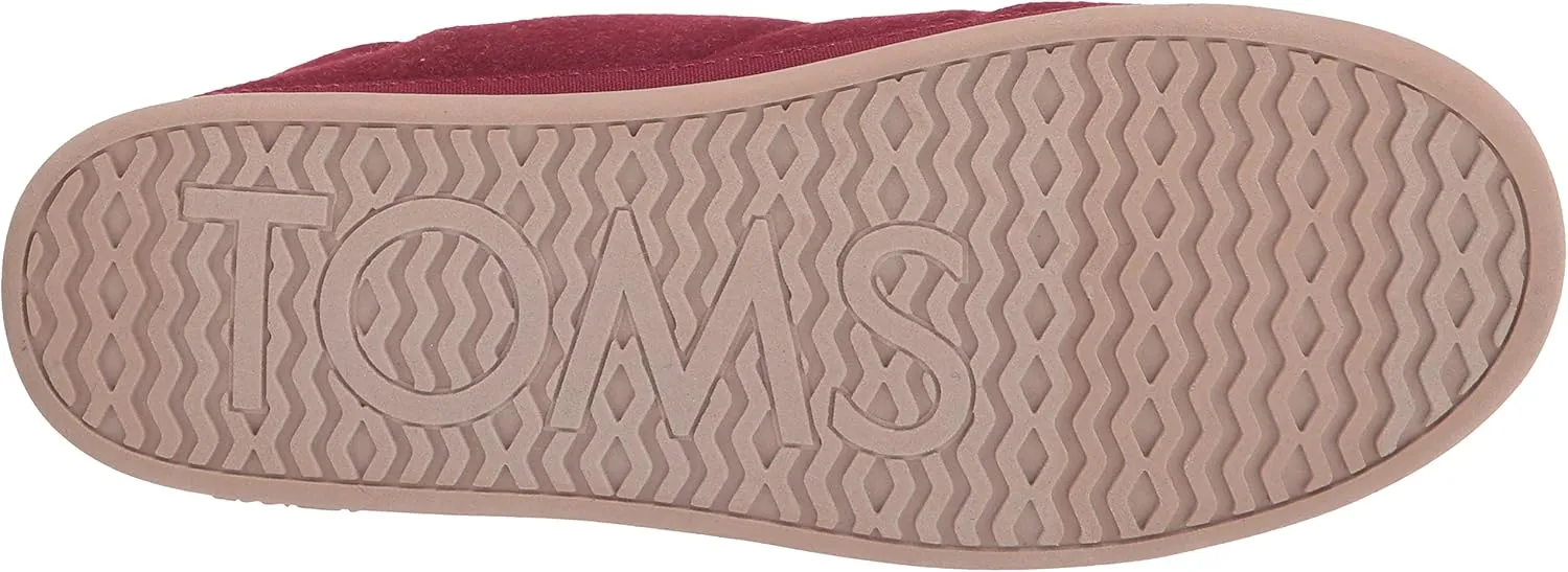 TOMS Womens Ezra Slip On Casual Slippers Casual - Pink