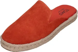 TOMS Womens Santiago Espadrille Mules Flats Casual - Beige