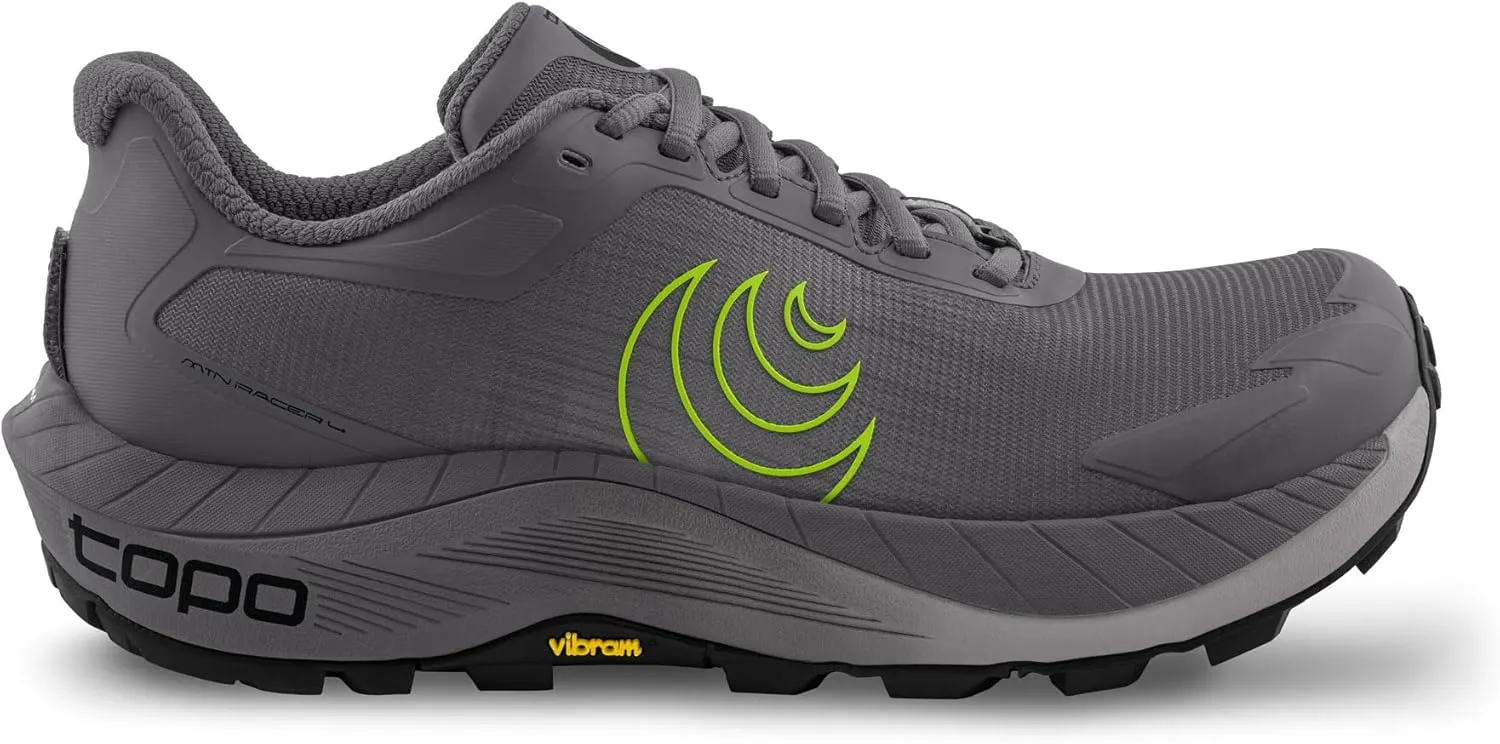 Topo Athletic Men's MTN Racer 4 Lightweight Comfortable 5MM Drop Trail Running Shoes, Athletic Shoes for Trail