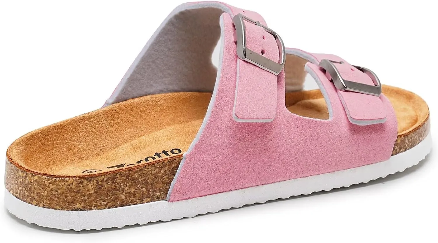 Torotto Kids Sandals Boys Girls Slide Summer Non-slip Cork Sandals with Adjustable Straps for Indoor & Outdoor