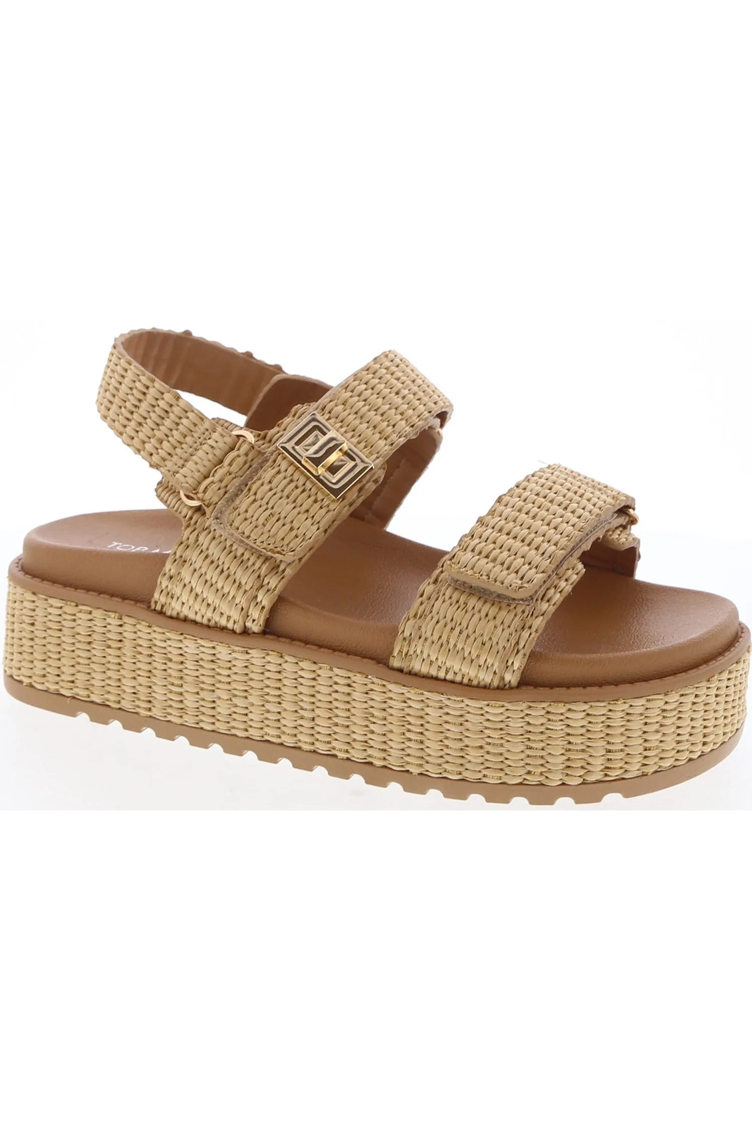 TRACI-18 Beige Tan Natural Raffia