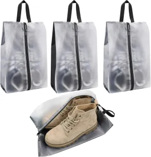 Travel Shoe Bags Waterproof Portable Shoe Storage Pouch with Handle for Men & Women