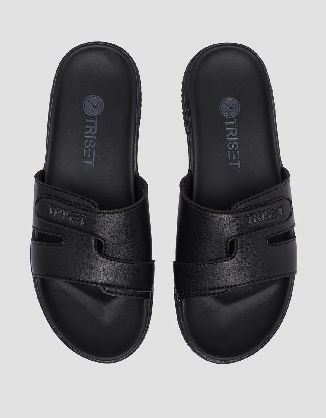 Triset Leather Shine Sandal Slipper Wanita