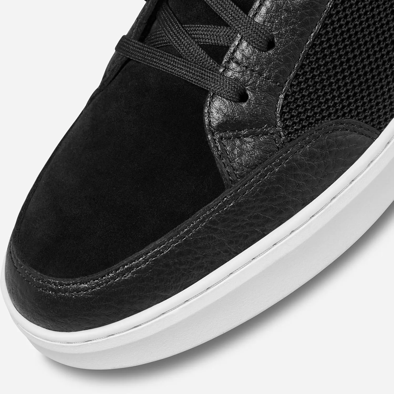TRUE Linkswear FS-02 Mixed Media Men's Golf Shoes-Water Resistant Premium Full Grain Leather