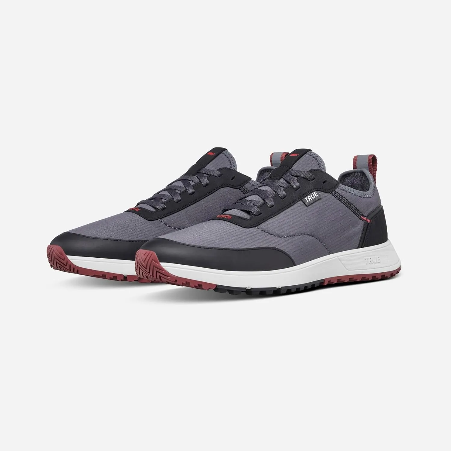TRUE Linkswear Men’s All Day Ripstop V2 Golf Shoes – Comfortable, Lightweight, Durable Ripstop Upper, Water-Resistant