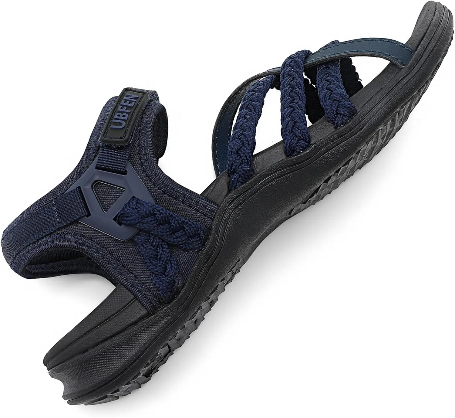 UBFEN Womens Hiking Sandals Sport Walking Adjustable Hook Ankle Straps Comfortable Outdoor Beach Athletic Shoes