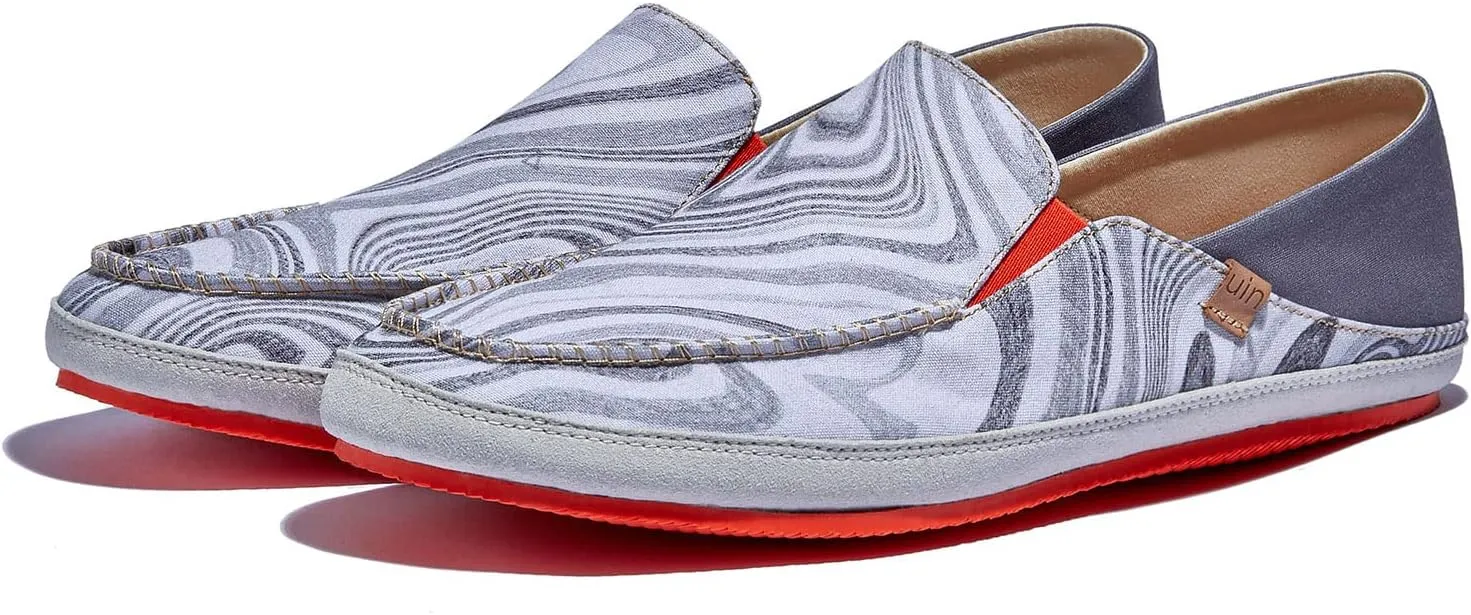 UIN Men's Art Painted Walking Casual Travel Shoes Lightweight Comfort Fashion Sneaker Formentera Series
