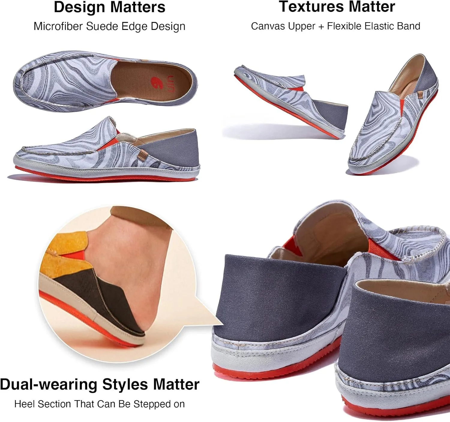 UIN Men's Art Painted Walking Casual Travel Shoes Lightweight Comfort Fashion Sneaker Formentera Series