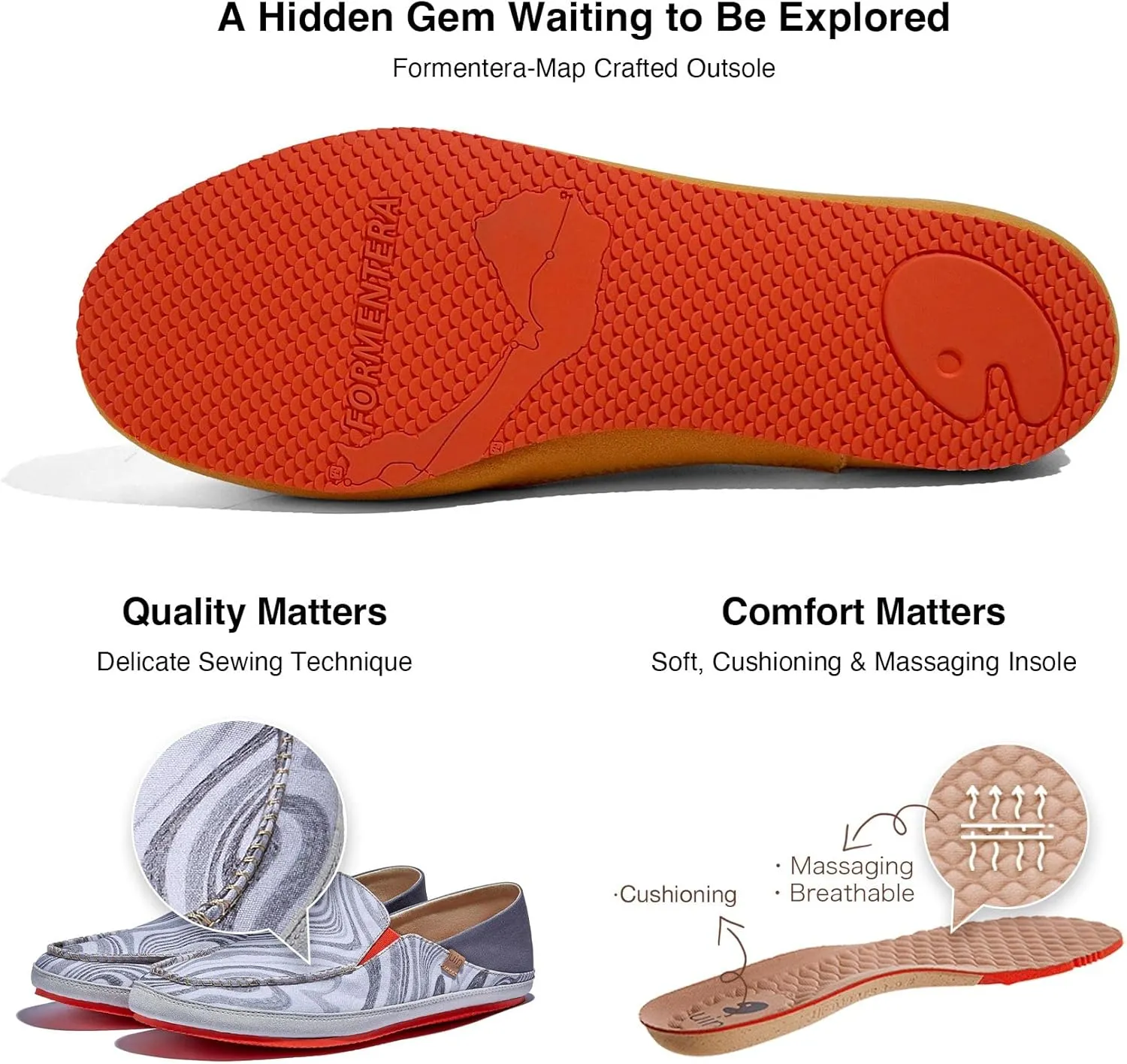 UIN Men's Art Painted Walking Casual Travel Shoes Lightweight Comfort Fashion Sneaker Formentera Series