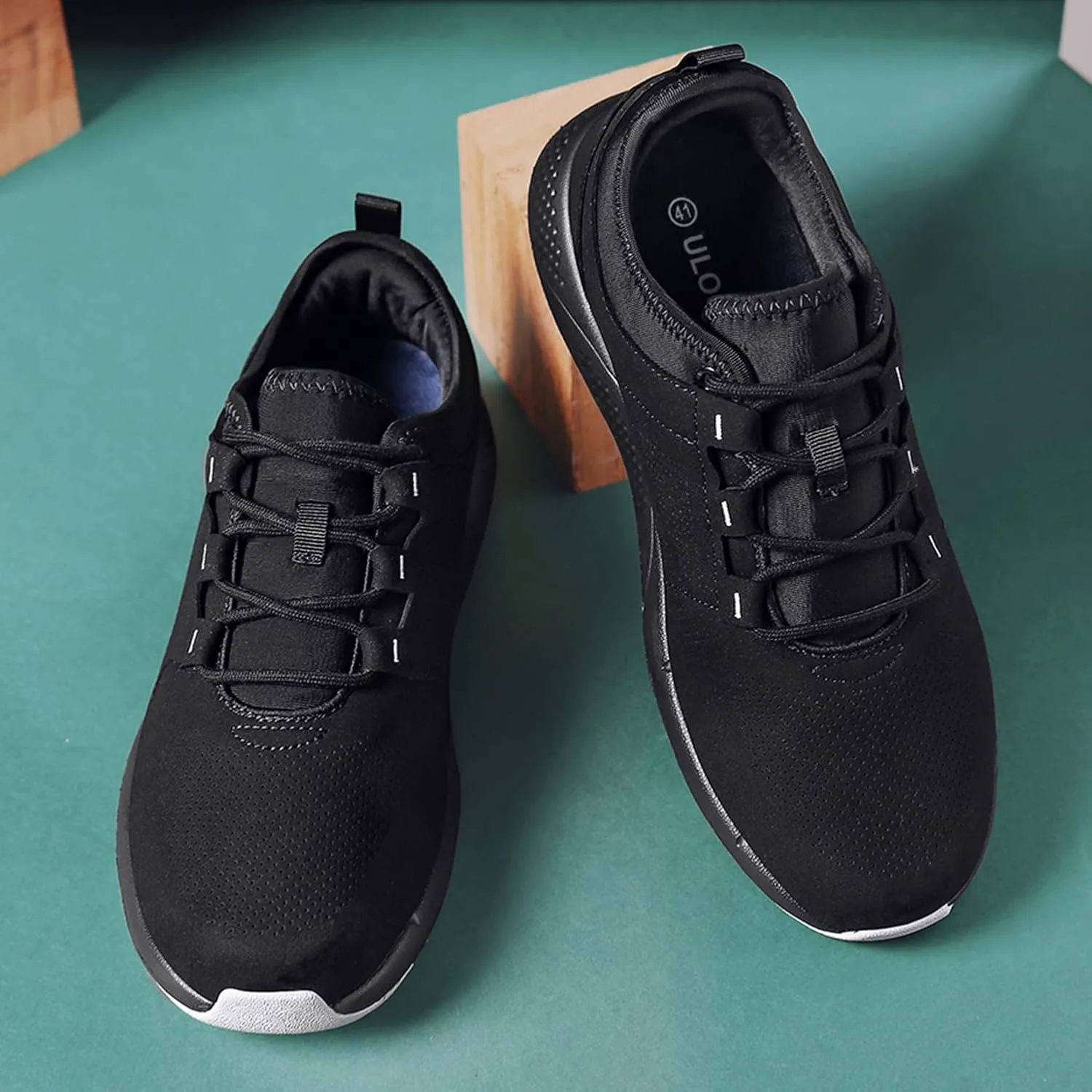 ulogu Waterproof Hiking Shoes for Men Women丨 Comfy Lightweight Non-Slip All Day Walking Work Sneakers 6-Month Warranty