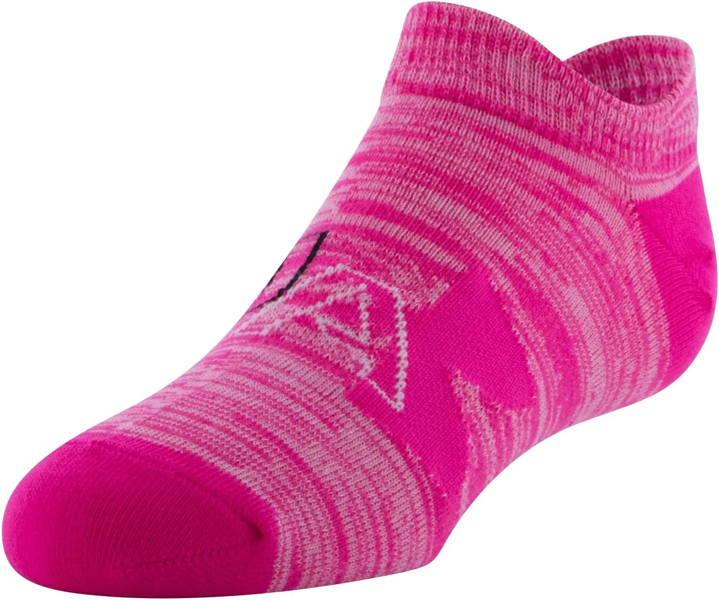 Under Armour Kids' Essential 2.0 Lightweight No Show Socks, 6-Pairs