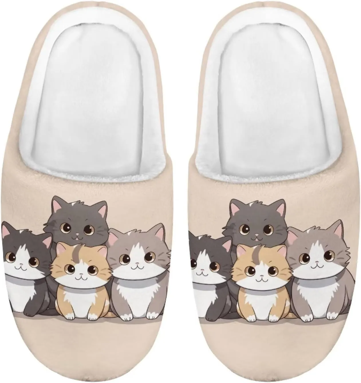 Upetstory Girls Boys Warm Slipper Winter House Slippers for Kids Size 9-14.5