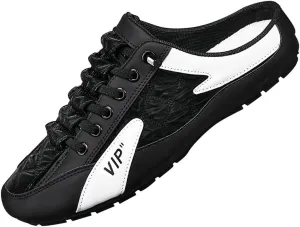 UxicRuya Fashionable Mens Slip On Shoes for Spring Summer, Casual Indoor & Outdoor Walking Mules Sneakers, Non-Slip Comfortable Loafers for Work/Hiker/Trekking
