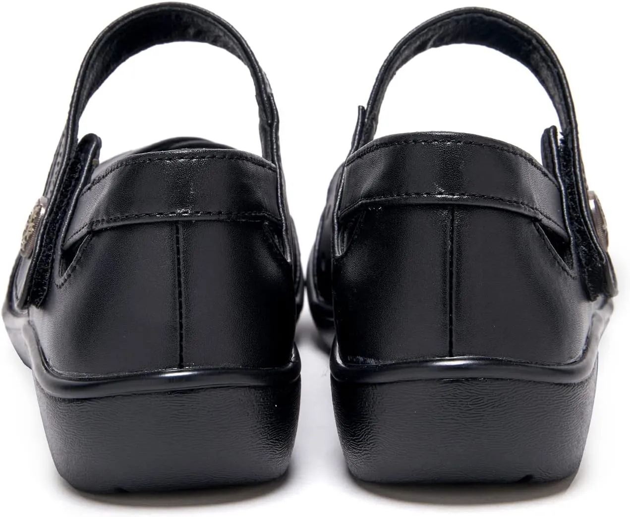 UZB Womens Mary Jane Shoes Slip On Loafers Leather Comfort Breathable Flats
