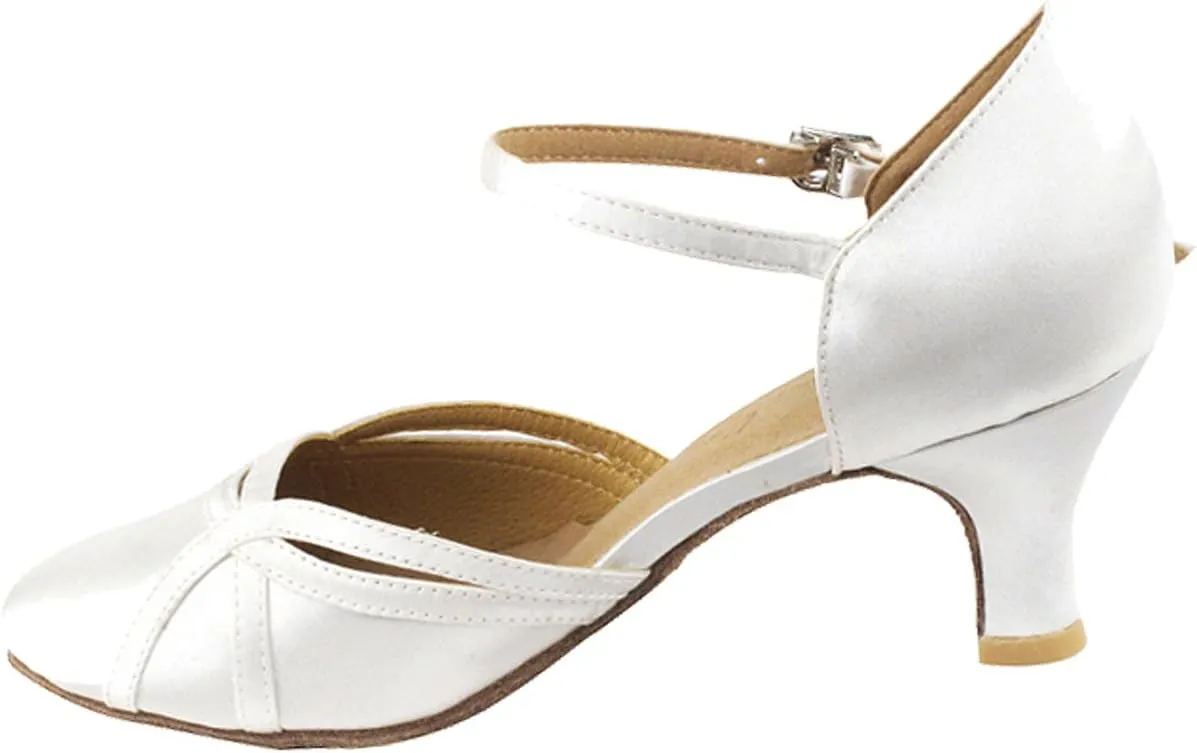 Very Fine Salsa Ballroom Tango Latin Dance Shoes SERA 3540 Bundle with Dance Shoe Wire Brush 2.5" Heel