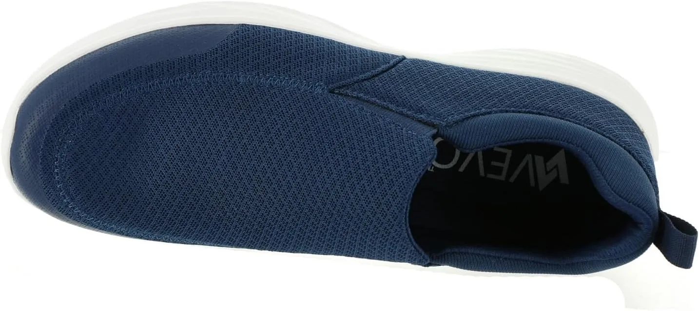 Vevo Active Mens Keystone Slip-On Athletic Breathable Lightweight Walking Shoe (Available in Wide Widths)