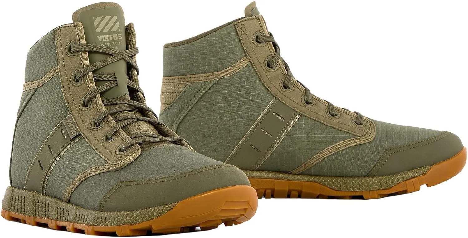 VIKTOS Men's Overbeach ATV Lightweight 6" Ripstop Chassis Rubber Toe Cap Tactical Shoes for Outdoors Training, Hiking