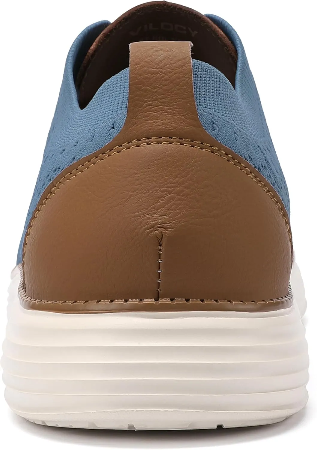 VILOCY Men's Casual Dress Sneakers Oxfords Business Mesh Breathable Walking Shoes Tennis Comfortable