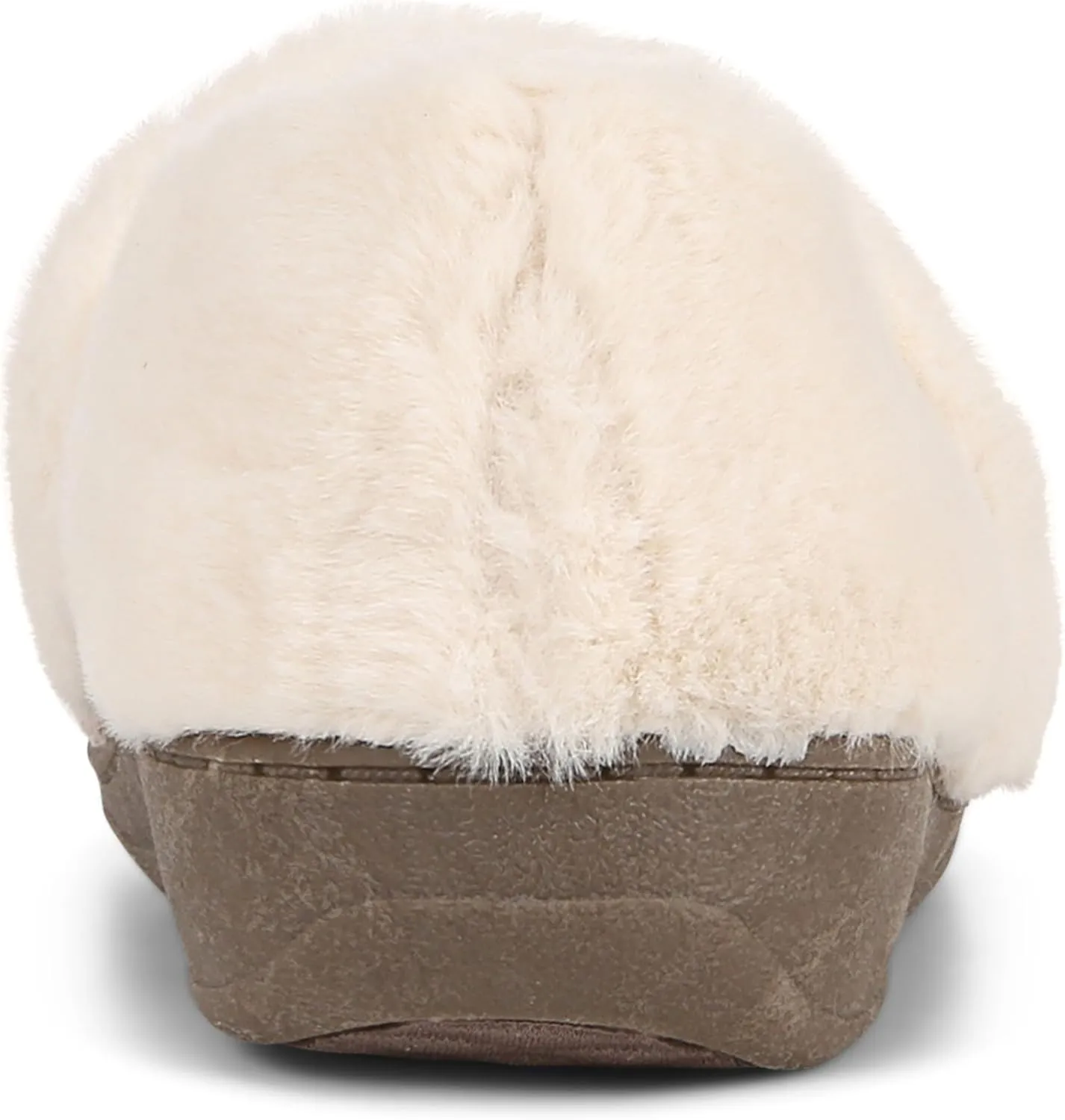 Vionic Endear Women's Cable Knit Faux Fur Trim Comfort Slipper