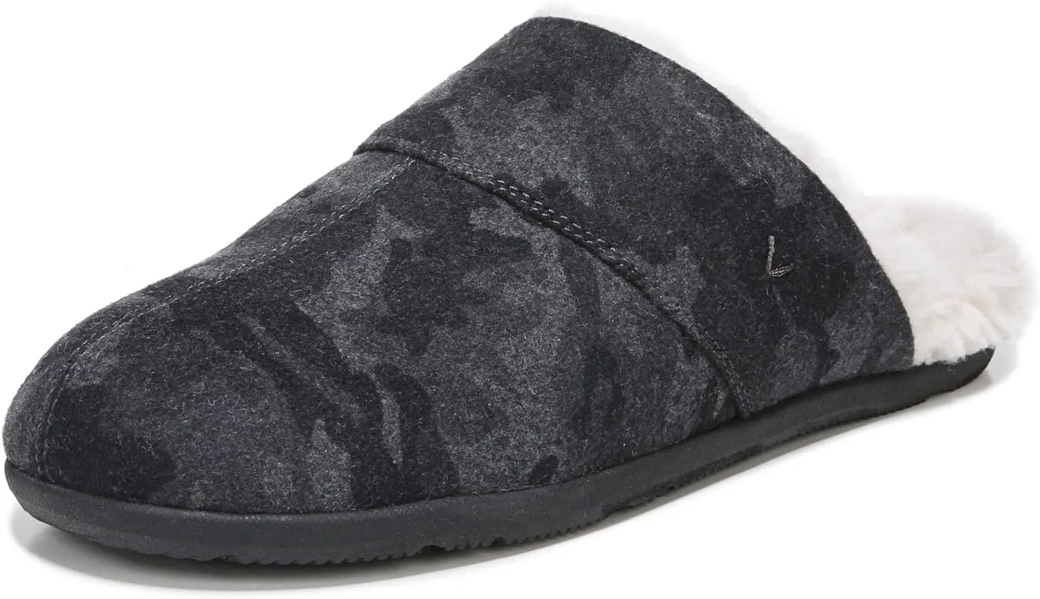 Vionic Men's Bridges Alfons Mule Sipper- Comfortable Spa House Slippers That Includes an Orthotic Insole and Cushioned Outsole for Arch Support, Soft House Shoes for Men