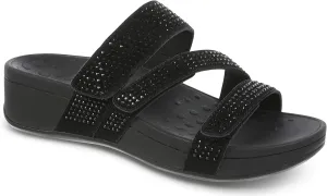 Vionic Women's Pacific Alexis Platform Sandal - Ladies Adjustable Straps Slide Sandals that include Three-Zone Comfort with Concealed Orthotic Insole Arch Support
