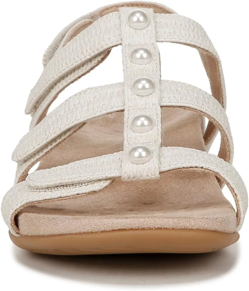 Vionic Women's Women's Rest Amber Backstrap Sandal - Ladies Adjustable Walking Sandals with Concealed Orthotic Arch Support