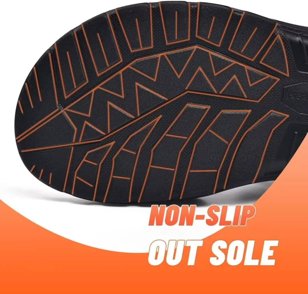 visionreast Mens Athletic Sandals Open Toe Hiking Outdoor Non-slip Sandals Air Cushion Sport Casual Beach Sandals