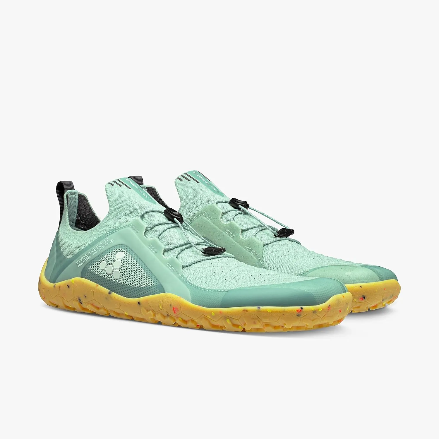 Vivobarefoot Primus Trail Knit FG, Womens Breathable Off-Road Shoe with Barefoot Firm Ground Sole