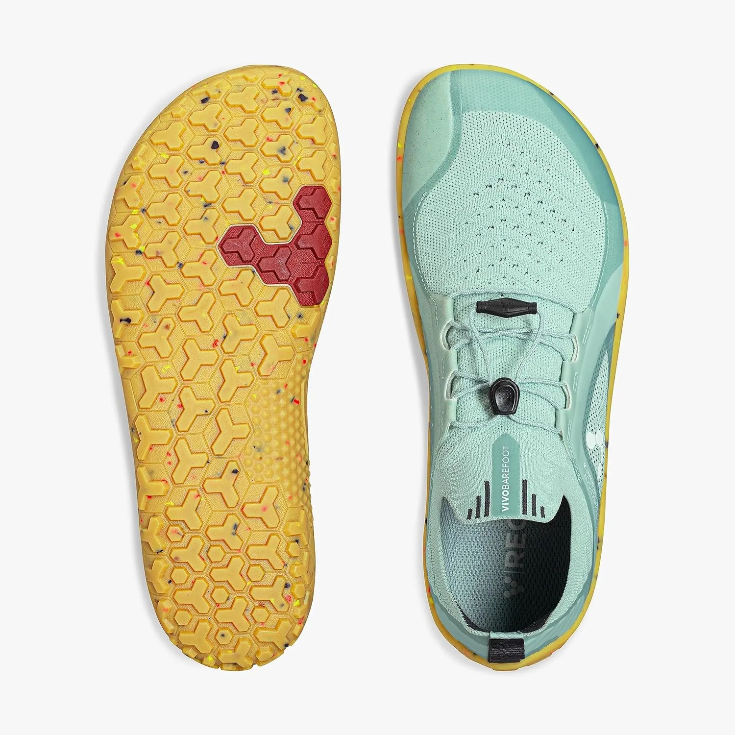 Vivobarefoot Primus Trail Knit FG, Womens Breathable Off-Road Shoe with Barefoot Firm Ground Sole
