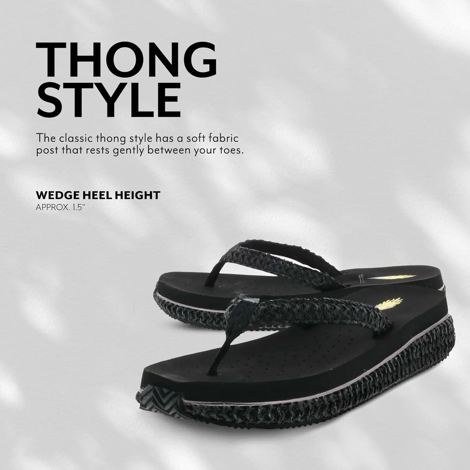 VOLATILE Women's Palau Slip-On Thong Wedge Sandal