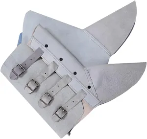 Welding Boot Covers Made of Cowhide Lightweight Flexible Flame-resistant and Heat Features
