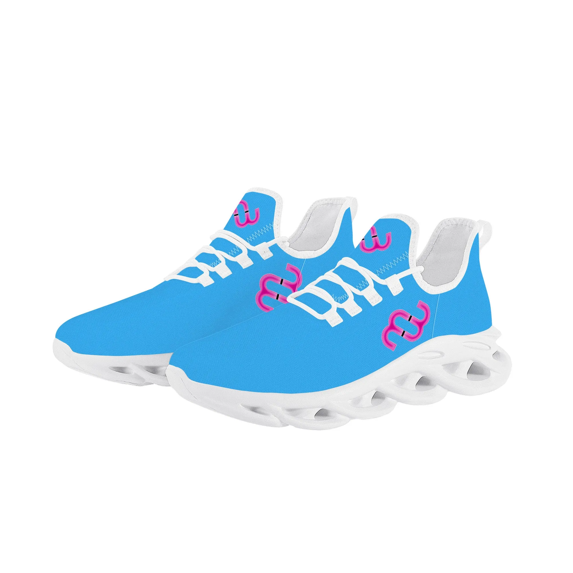 White Flex SF_K14 Sneaker Bushae - Fully integrated Control Pink Money and Group discount Blue