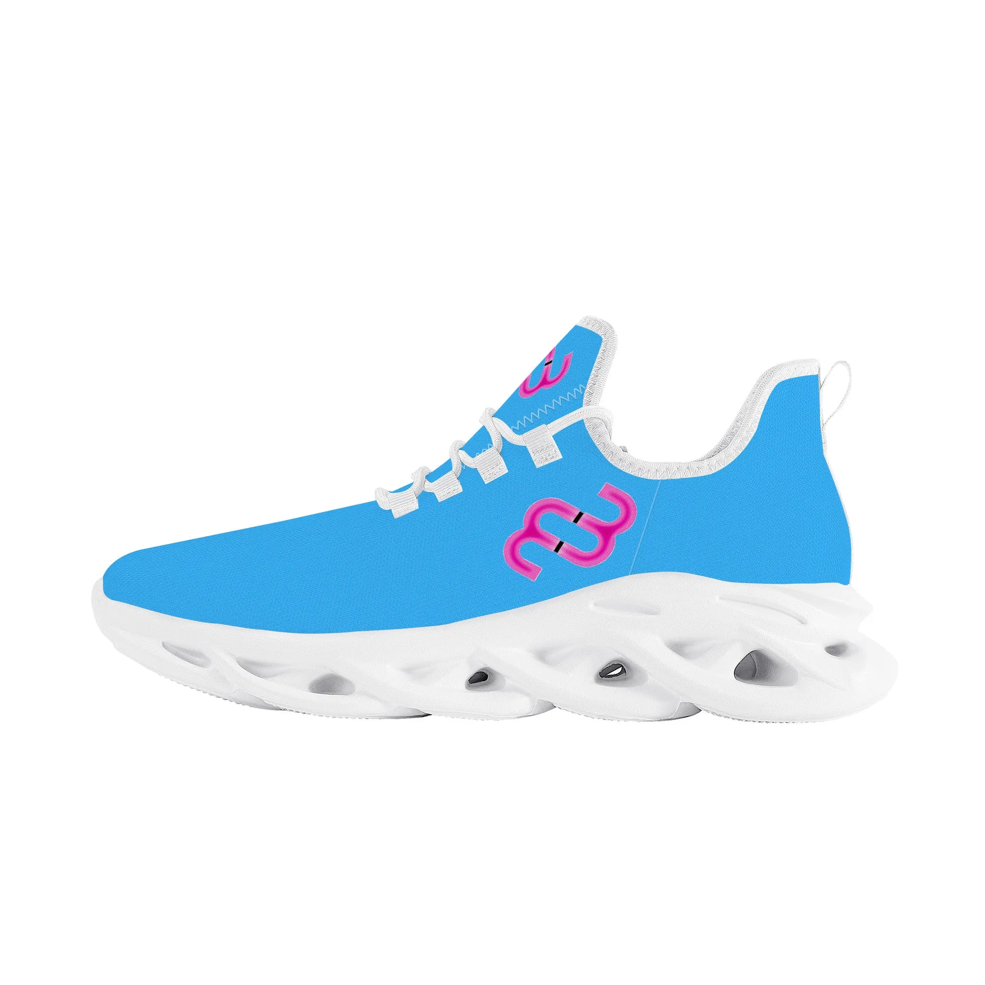 White Flex SF_K14 Sneaker Bushae - Fully integrated Control Pink Money and Group discount Blue