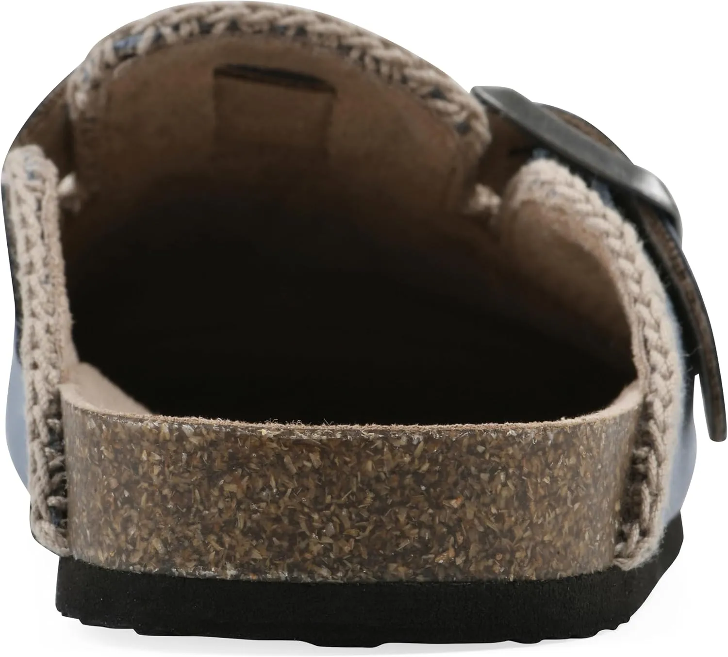 White Mountain Kids Girls' Beetle Contrast-Stitched Molded Footbed Clog