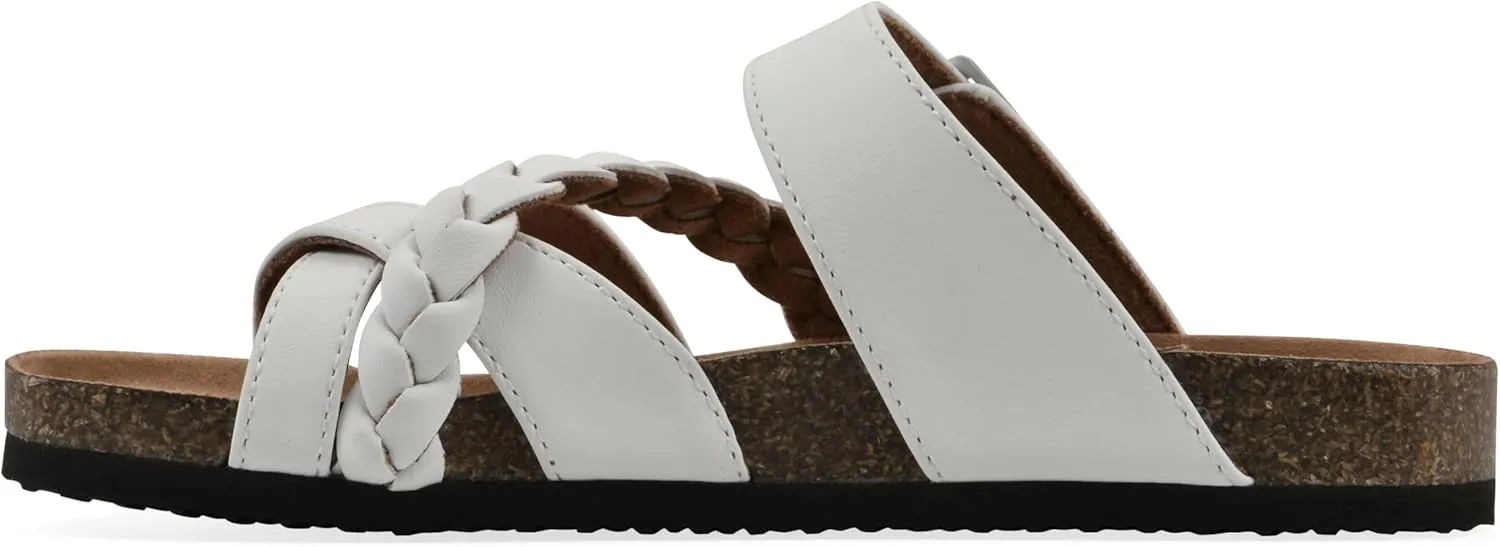 White Mountain Kids Girls' Gramma Braided Sandal