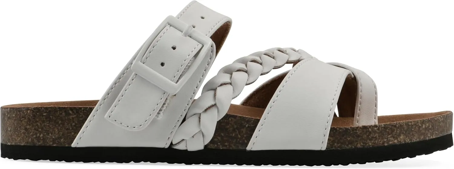 White Mountain Kids Girls' Gramma Braided Sandal