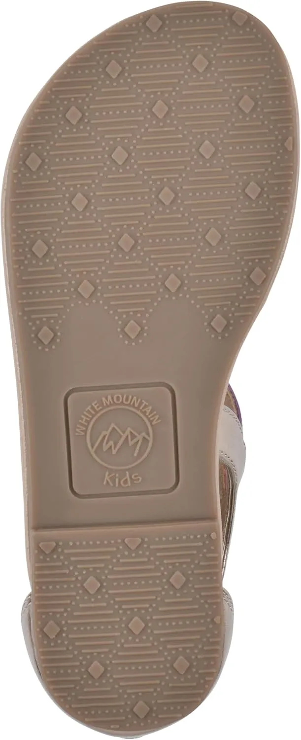 WHITE MOUNTAIN Kids Gloree Strappy Ankle Sandal