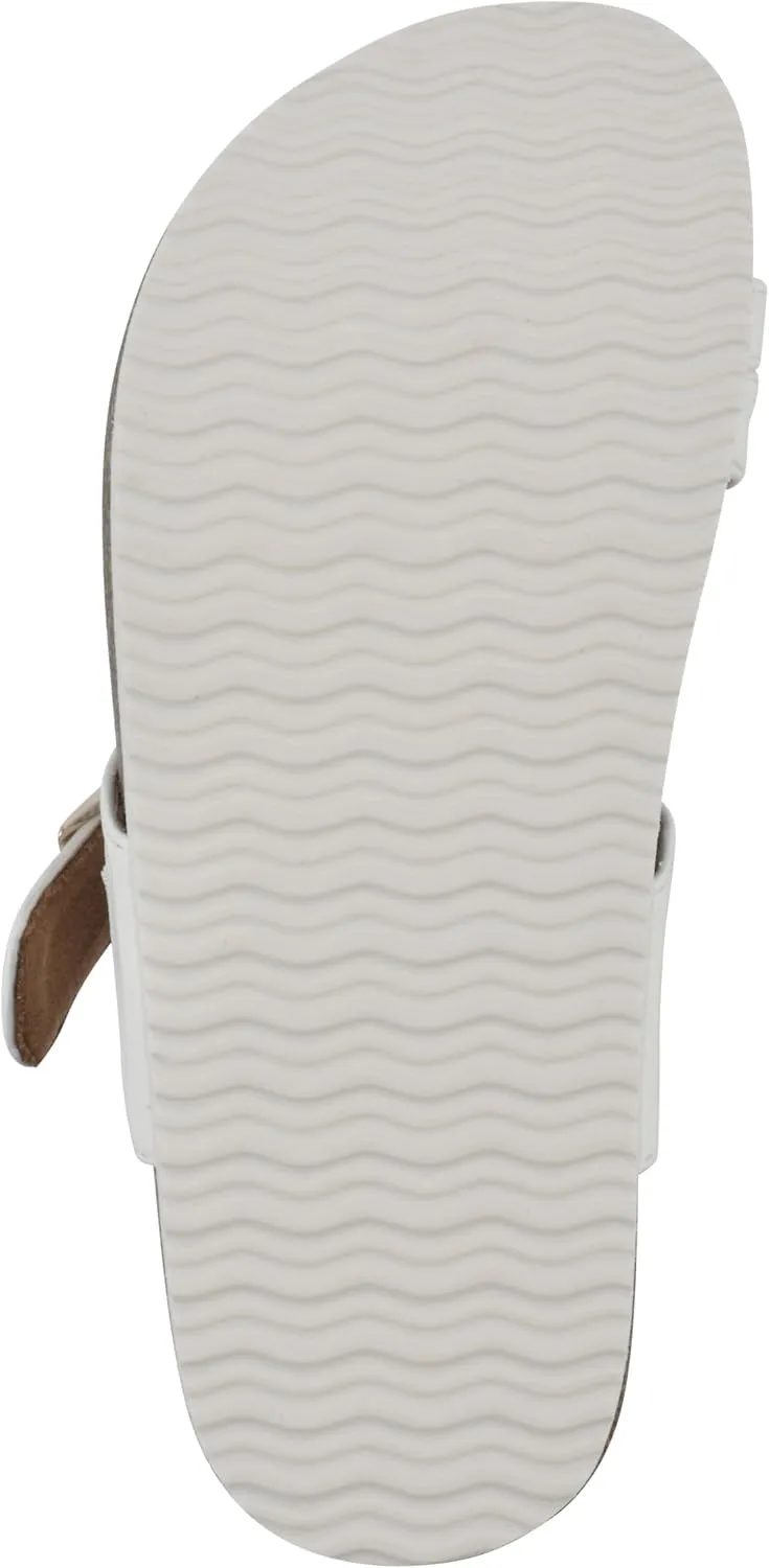 WHITE MOUNTAIN Kids Graffito Signature Comfort-Molded Floral Footbed Sandal