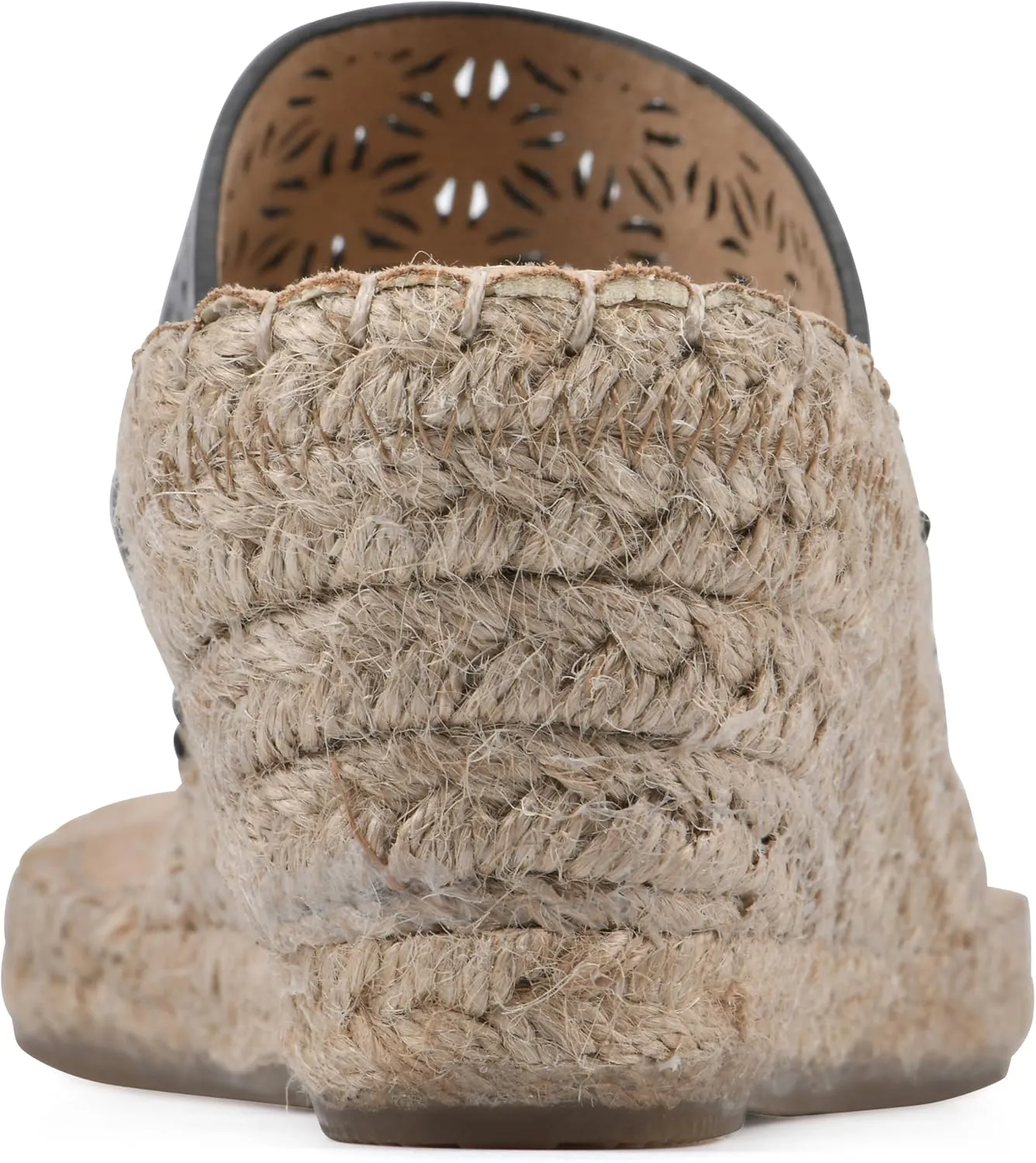 WHITE MOUNTAIN Women's Beaux Espadrille Wedge Sandal