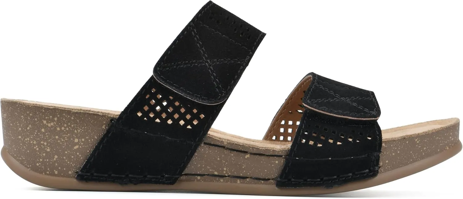 WHITE MOUNTAIN Women's Ferula Wedge Sandal