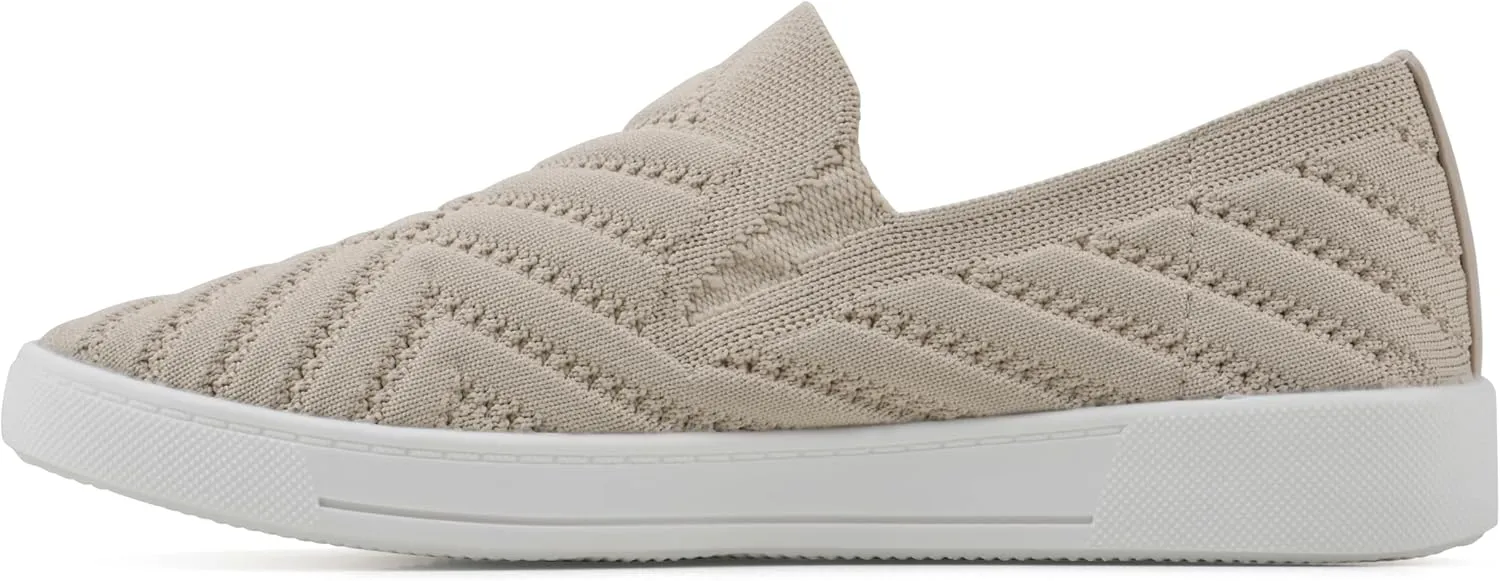 WHITE MOUNTAIN Women's Upbear Woven Knit Sneaker