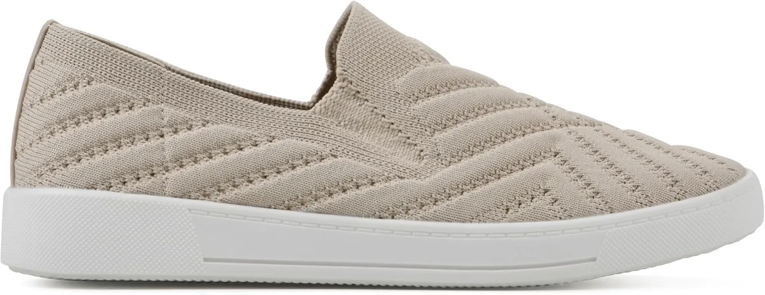 WHITE MOUNTAIN Women's Upbear Woven Knit Sneaker