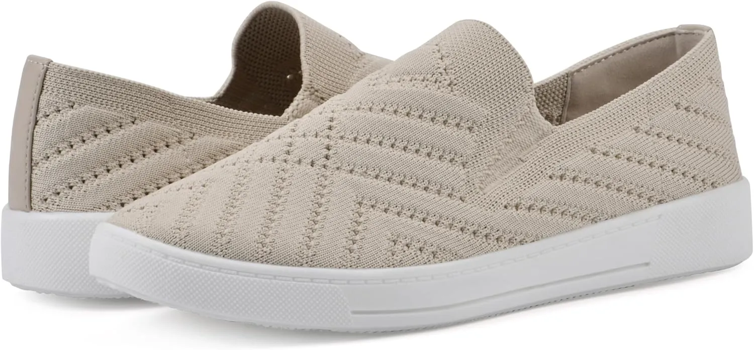WHITE MOUNTAIN Women's Upbear Woven Knit Sneaker