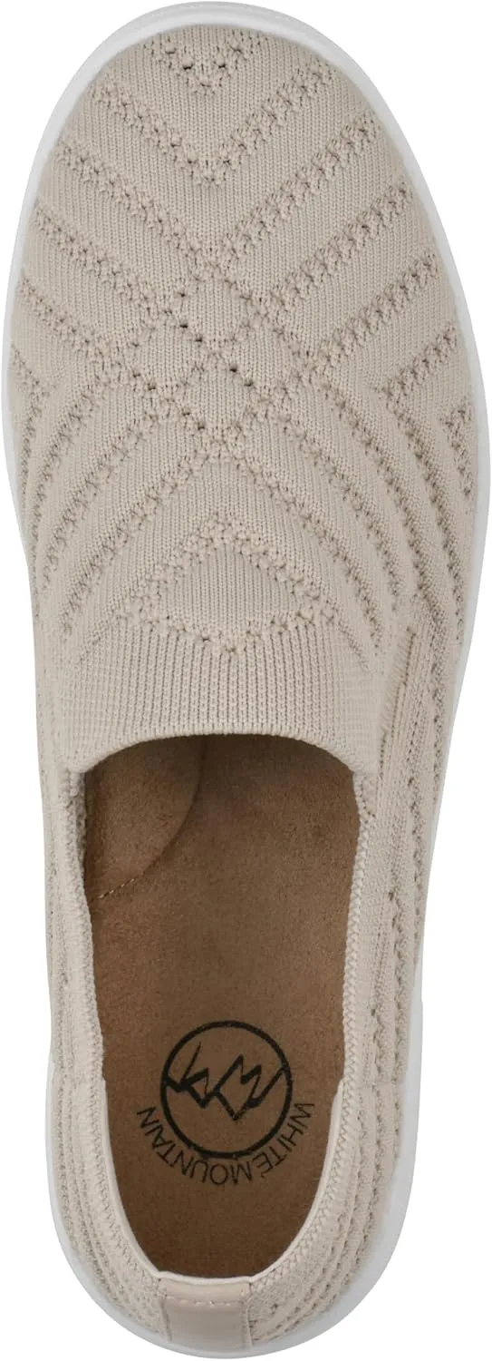 WHITE MOUNTAIN Women's Upbear Woven Knit Sneaker