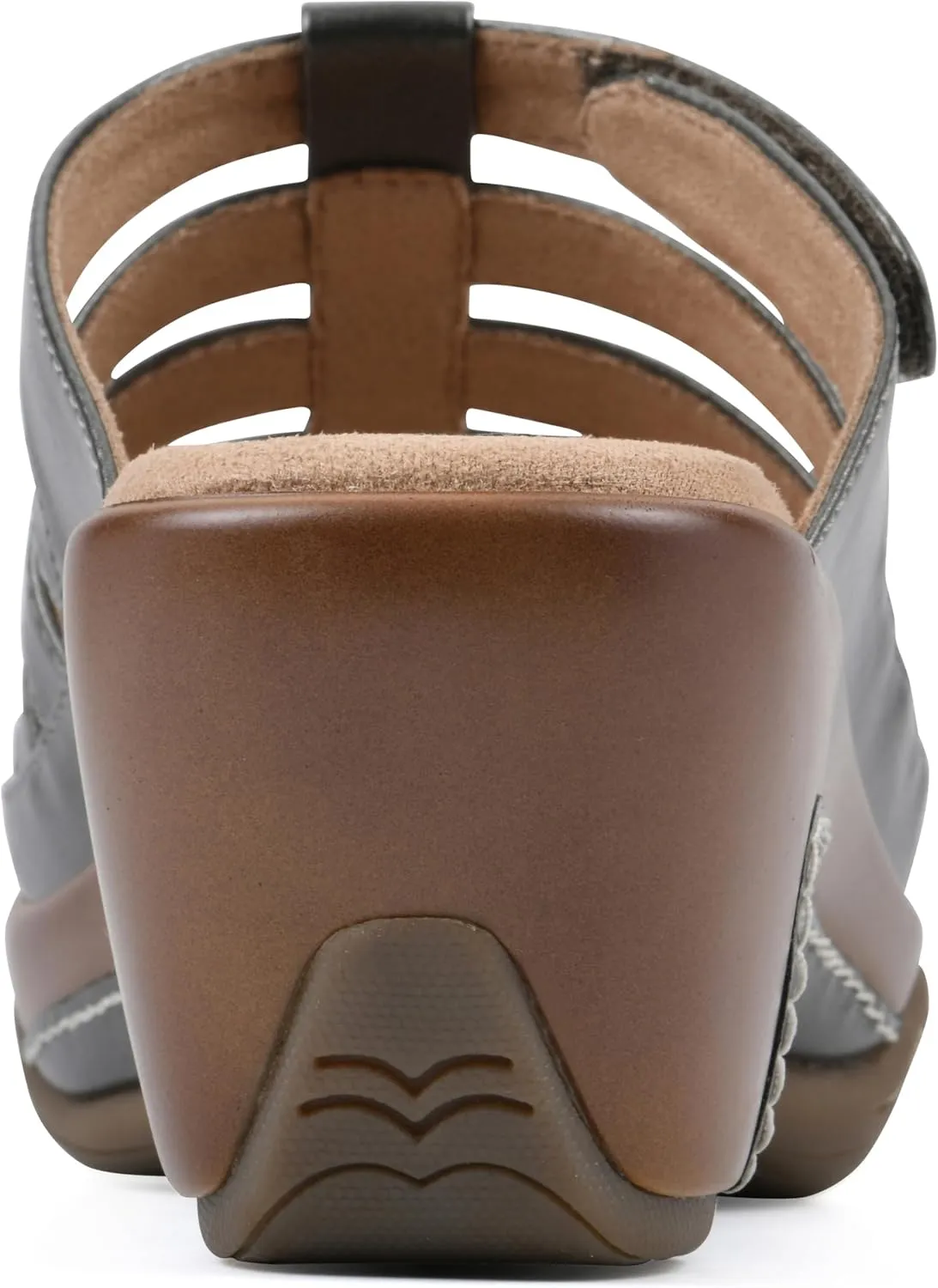 WHITE MOUNTAIN Women's Valencia Strappy Clog Sandal
