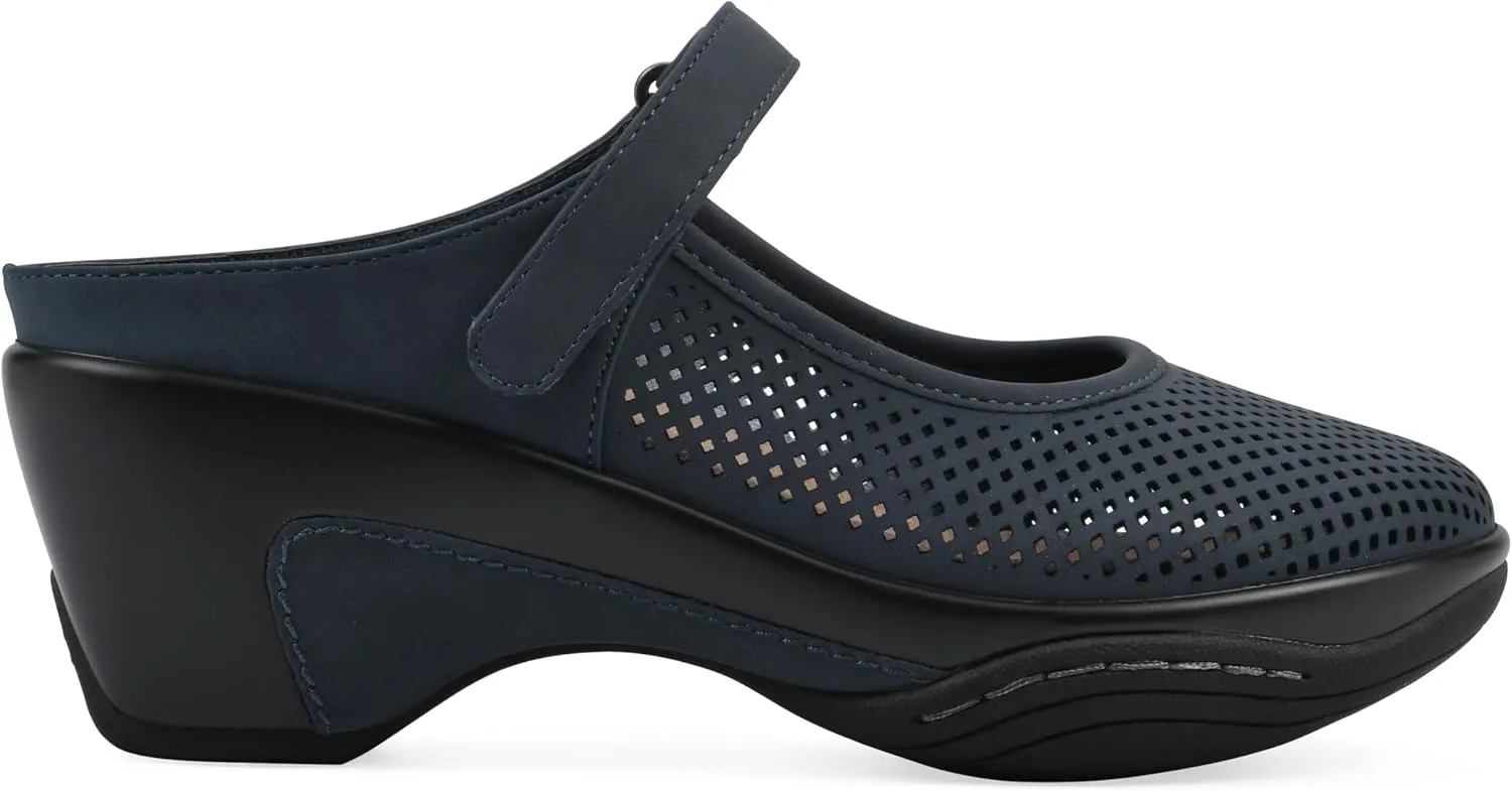WHITE MOUNTAIN Women's Vinto 2 Heeled Mary Jane Clog