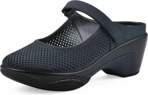 WHITE MOUNTAIN Women's Vinto 2 Heeled Mary Jane Clog