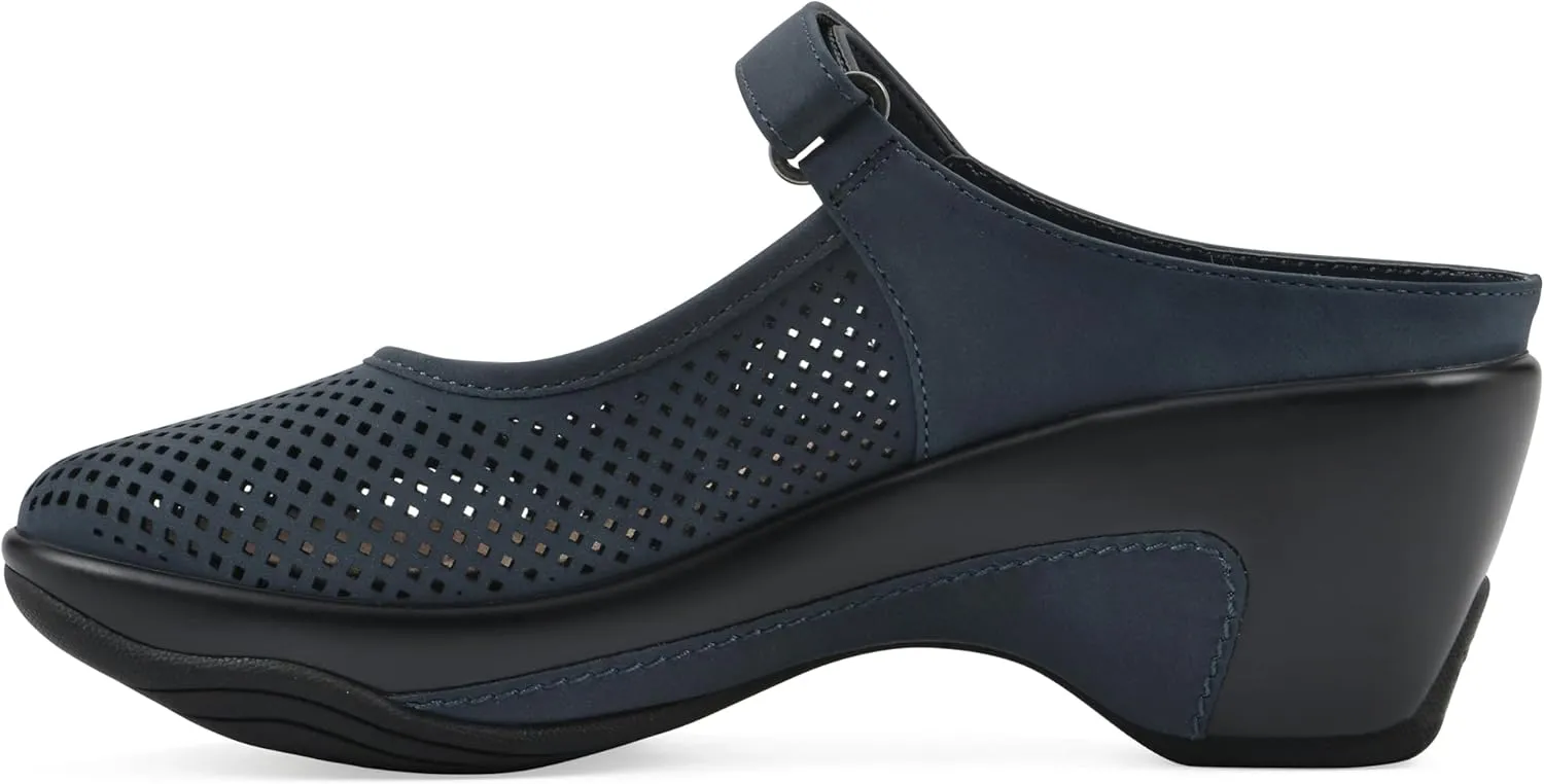WHITE MOUNTAIN Women's Vinto 2 Heeled Mary Jane Clog
