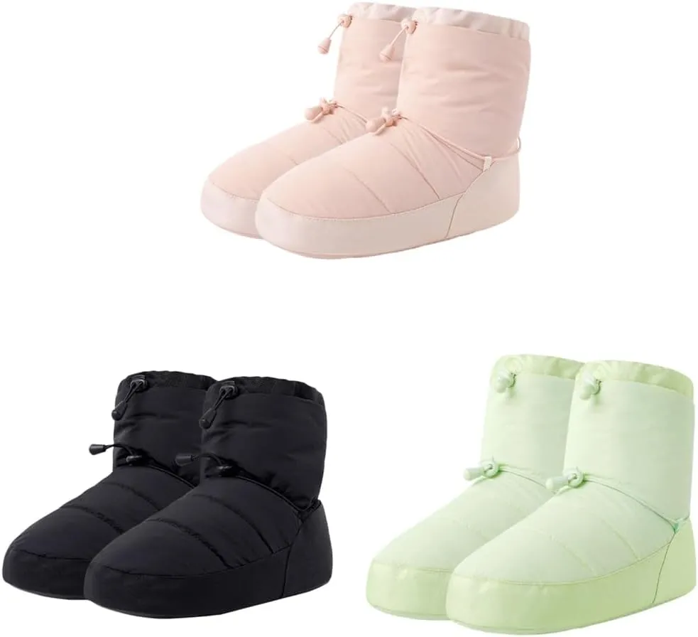 Winter Dance Boot Women Ballet Shoes Adult Warms Up Bootie Ankle Boot Dance Cotton Shoes Warm NonSlip Training Shoes